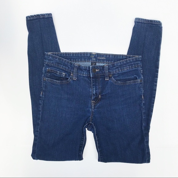 Gap Denim Stretch Skinny Jeans Dark 4R - Picture 3 of 6